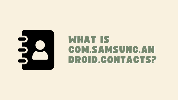 What is com.samsung.android.contacts?